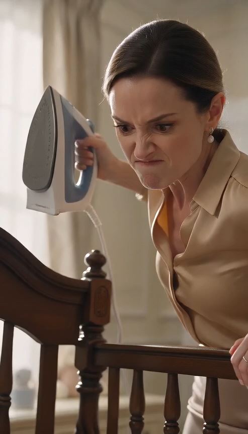 She burned my child's hand and blamed the nanny—but then, a USB drive made her go pale.