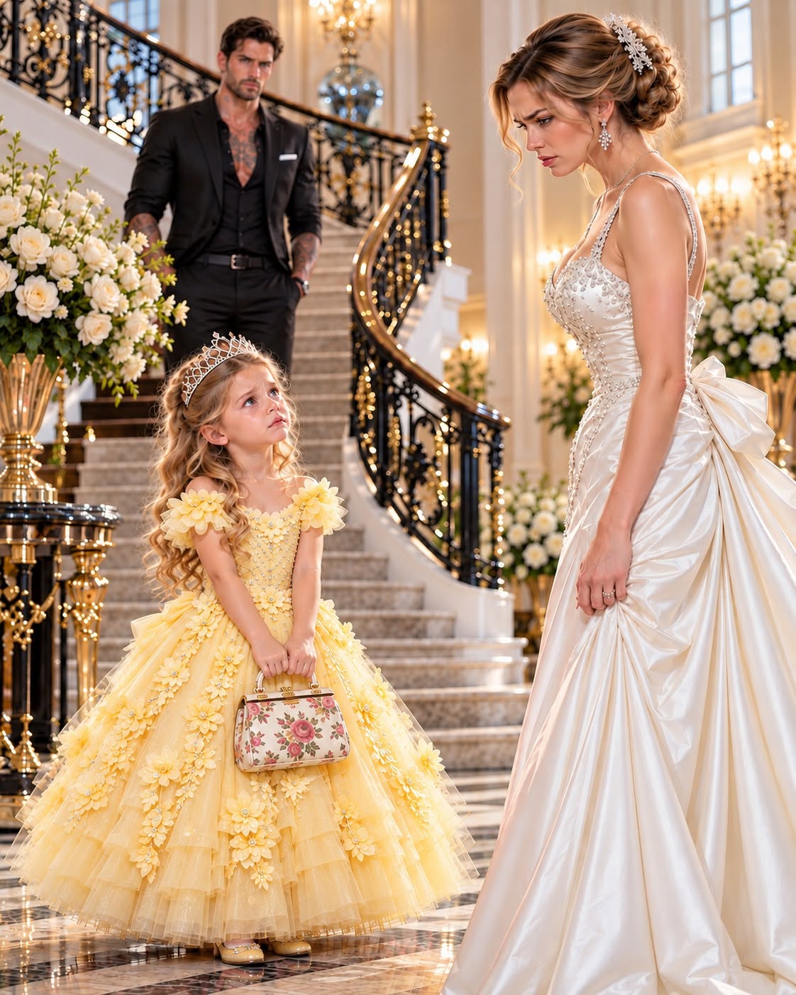 My Fiancée Tried to Throw My Five-Year-Old Daughter Out on Our Wedding Day—Then She Panicked When I Reached for the Girl’s Handbag.