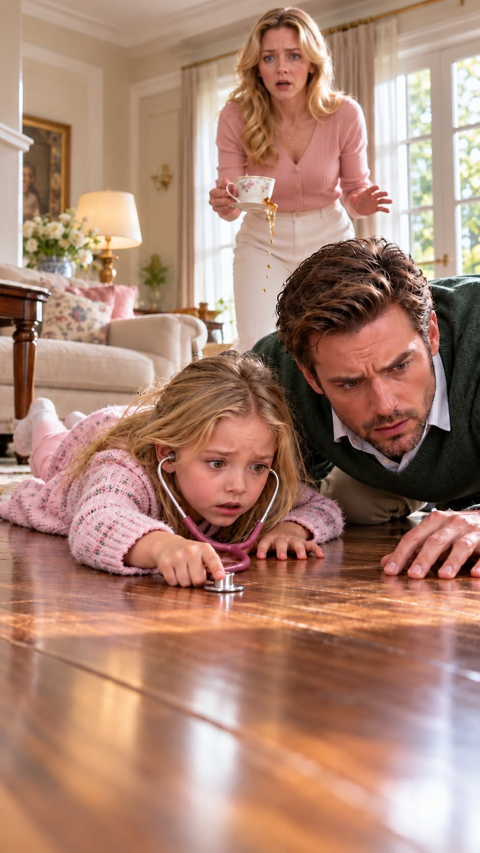 I Thought My Little Girl Was Imagining Her Missing Brother—Then She Whispered, “Daddy… He’s Tapping Again.”