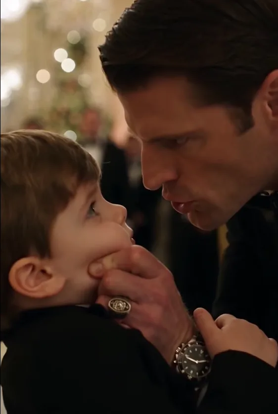 Adrian Vale forced three-year-old Noah DeLuca onto one knee beside the wedding aisle and tore the old photograph of Lorenzo from the boy’s hand.