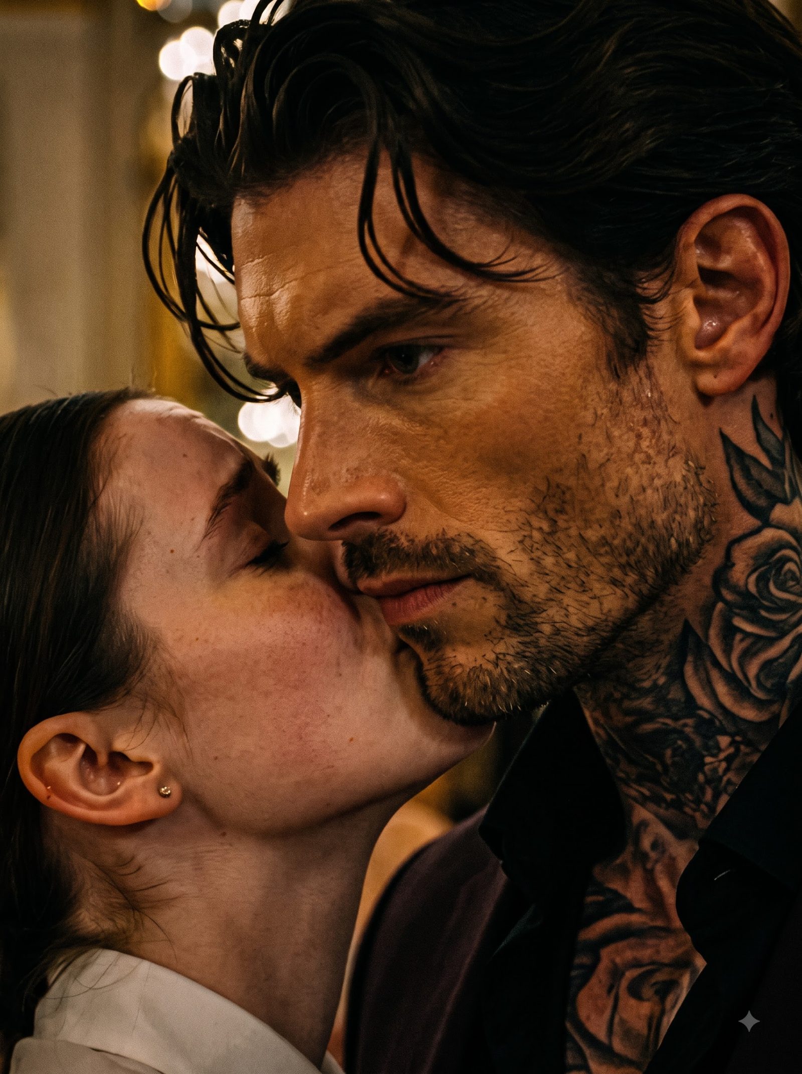Erin was serving drinks at a charity ball when Celeste Vaughn pressed half of a thick cash envelope into her hand and offered her ten thousand dollars to kiss Matteo Rinaldi.