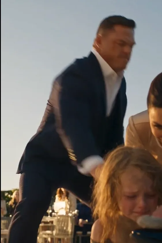 Vanessa Moretti grabbed three-year-old Lily by both shoulders and forced her onto her knees in front of Mason.