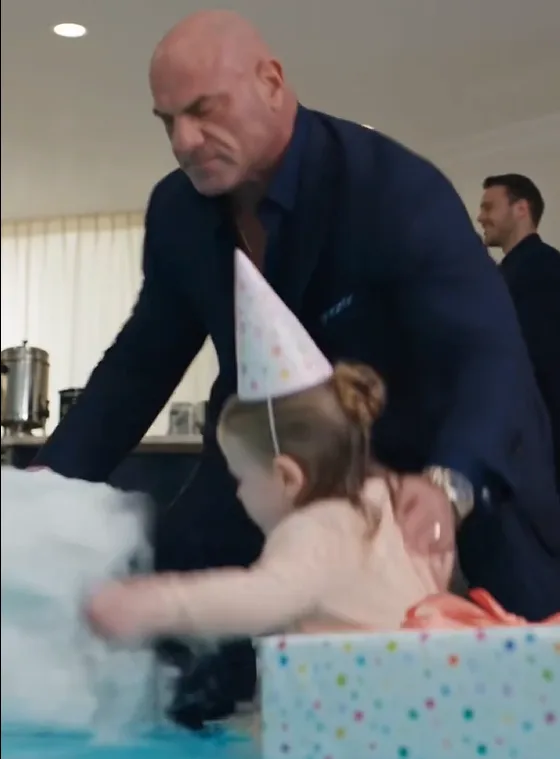 Selena Cross hurled Ava Bianchi’s wrapped birthday present into the swimming pool.