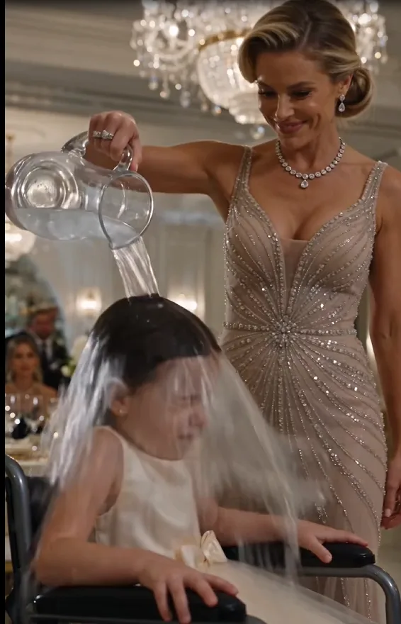 Corinne Vale lifted the glass pitcher in the middle of Alistair Montelli’s private family gala.