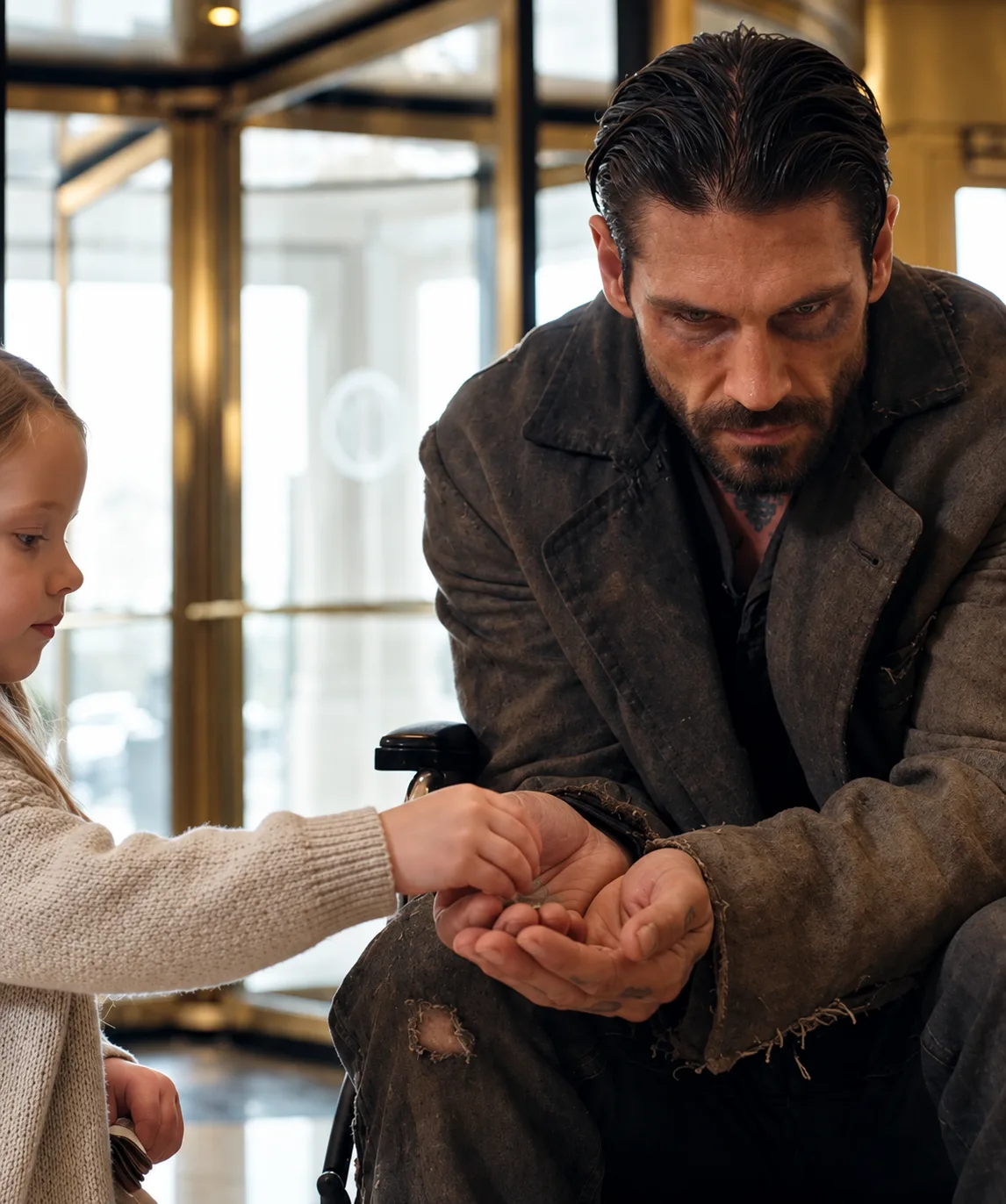 Rocco Castellano sat disguised in a battered wheelchair inside his own private Mafia club when three-year-old Maeve approached him with a small bakery bag and the few coins she carried.