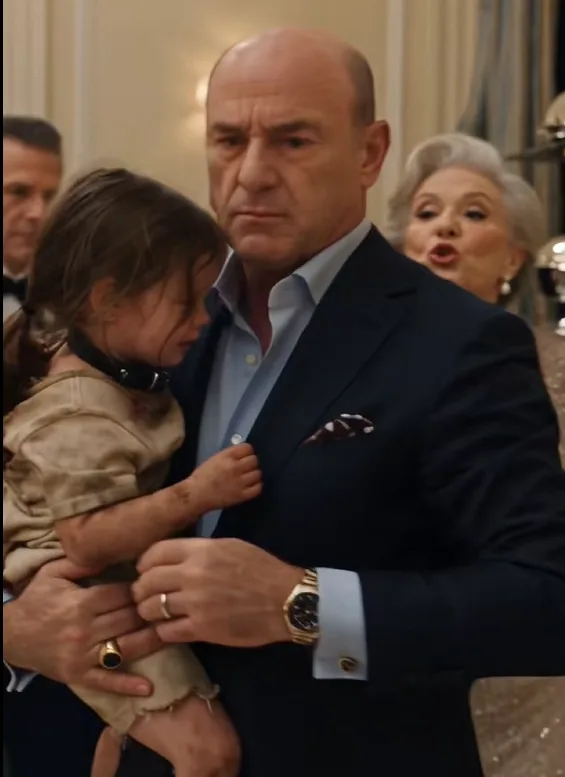 During a private Bellandi welcome party, Lorenzo heard muffled crying behind the enormous family portrait and uncovered a concealed passage nobody was supposed to notice.