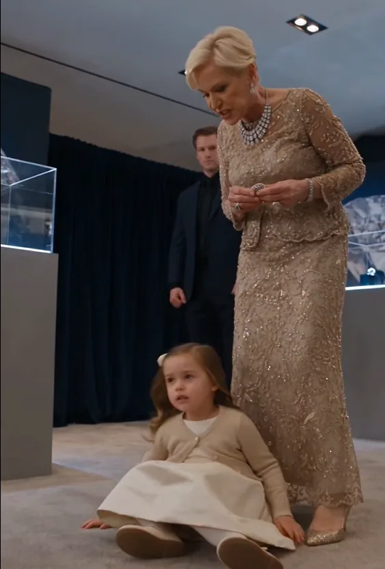 Three-year-old Sophie Caradonna was standing beside a gemstone display when Diane suddenly grabbed her wrist, pulled a jeweled brooch from her pocket, and shoved her onto the carpet.