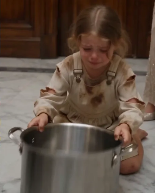 Five-year-old Lily Marchetti struggled to hold the large stainless-steel stockpot Lucinda had shoved into her arms.