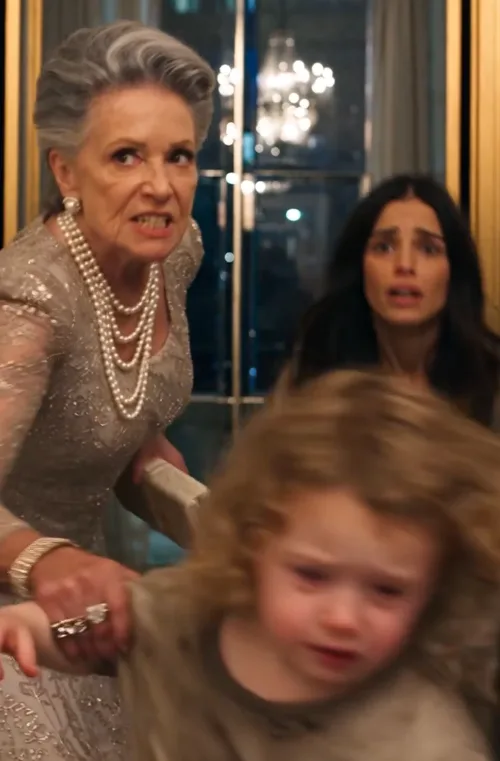 Helena D’Angelo grabbed three-year-old Sophie by the arm at the entrance to the charity gala and shoved her back toward the doors.