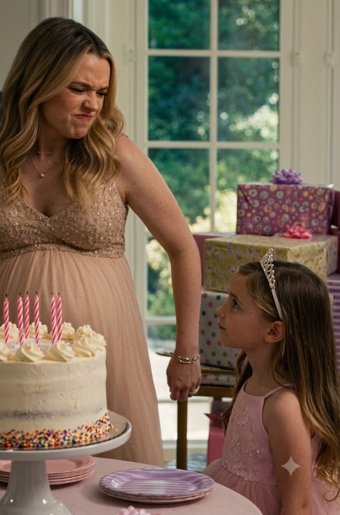 Three-year-old Lily was slapped across the face beside her own birthday cake by Sebastian’s pregnant wife, Natalie, who cruelly told the little girl that nobody had come to celebrate her.