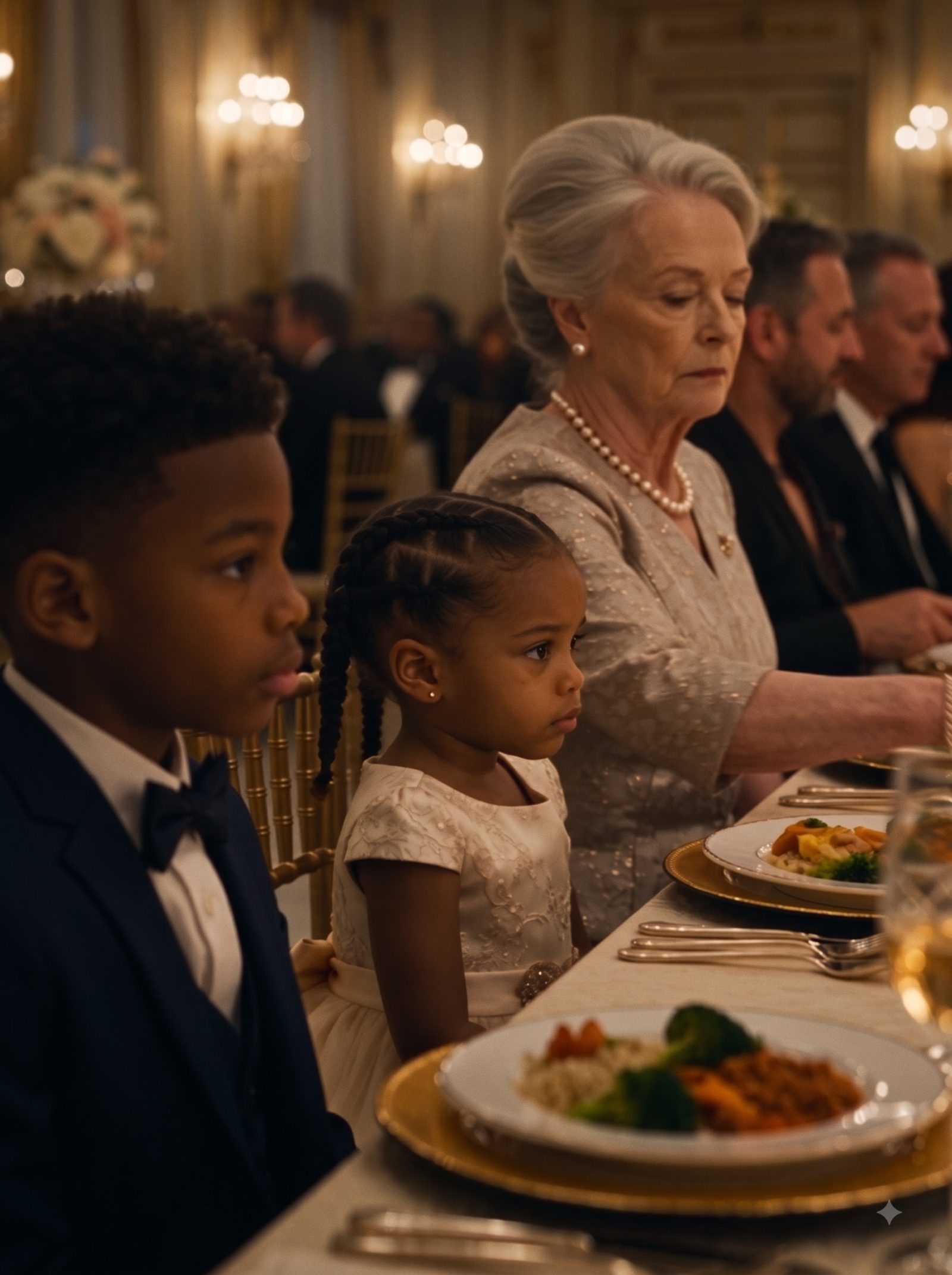 Eleanor Vance coldly snatched three-year-old Zariah’s dinner plate away before violently kicking the heavy chair right out from under the little girl