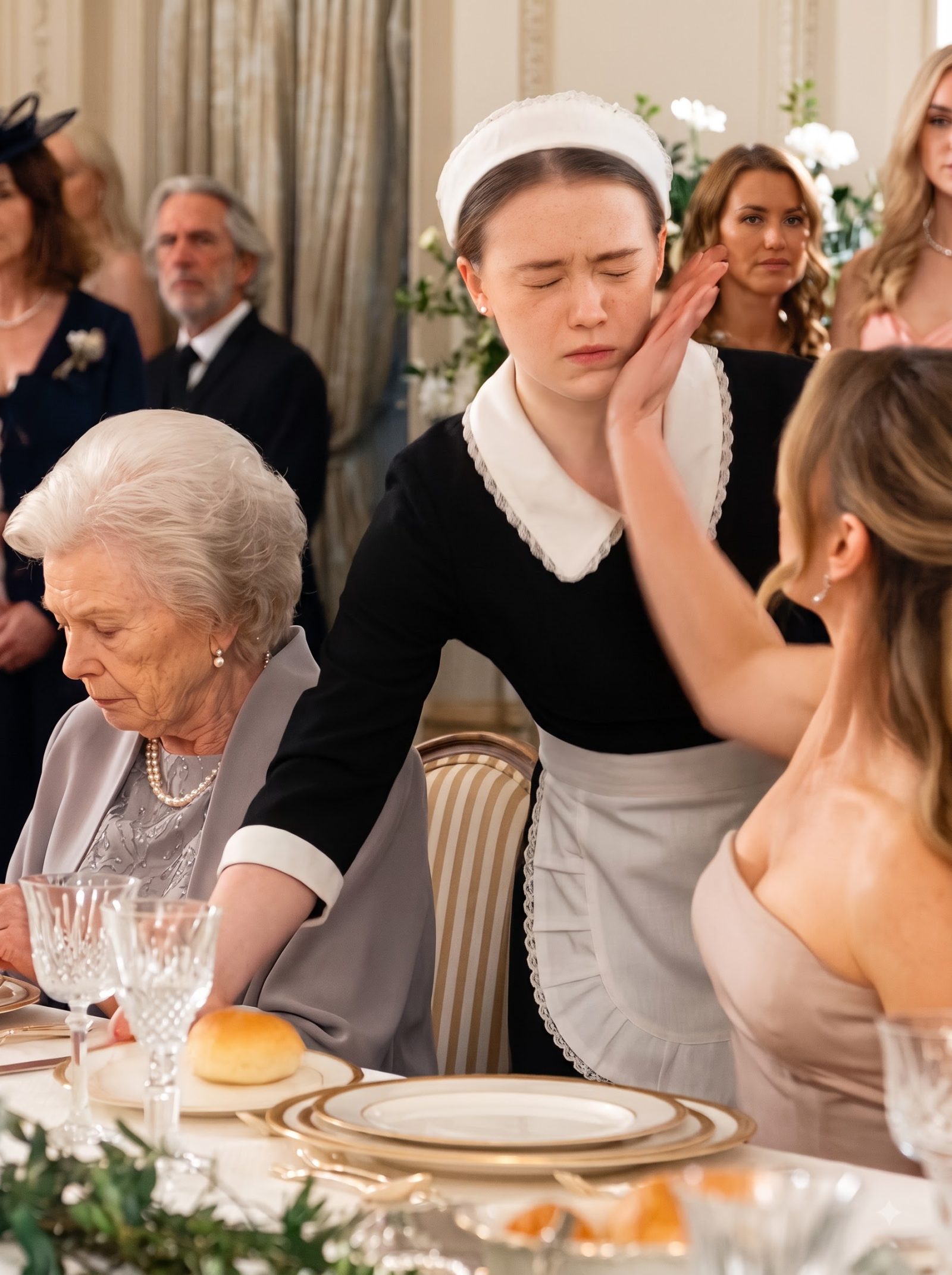 Davina deliberately tipped away the meal belonging to his seventy-six-year-old mother, Elspeth.
