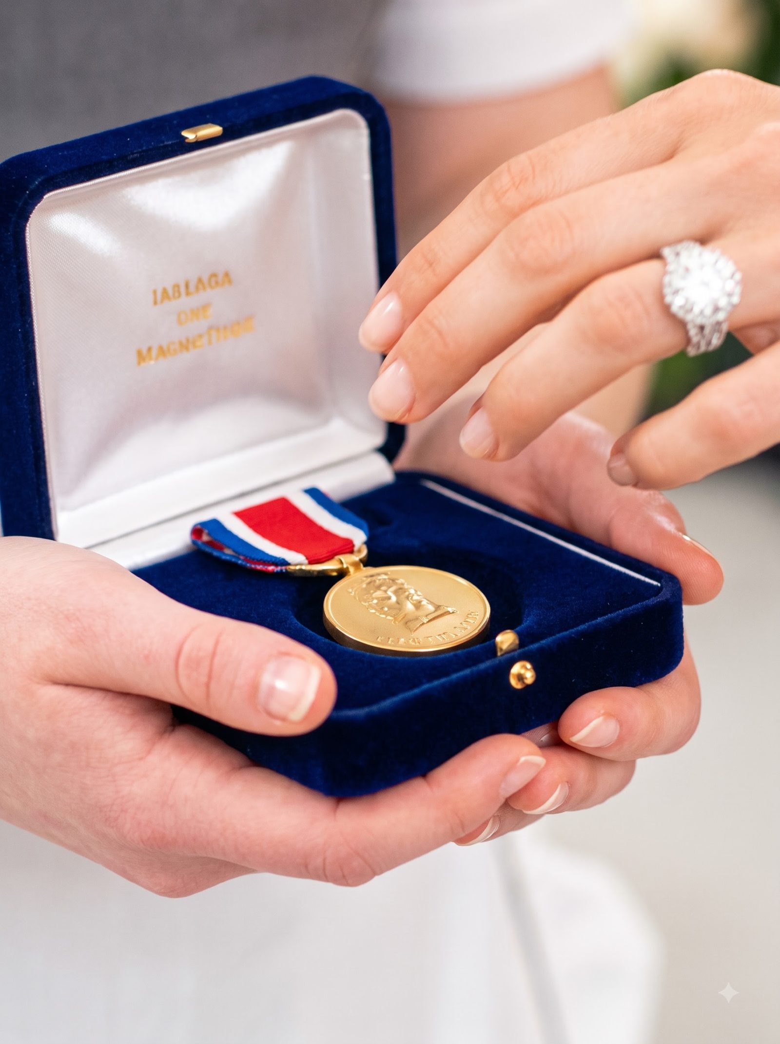 At a crowded dinner honoring Dashiell Wyclare’s missing former bodyguard, Adelise stood beside her father’s framed photograph holding the medal he had once earned protecting Dashiell.