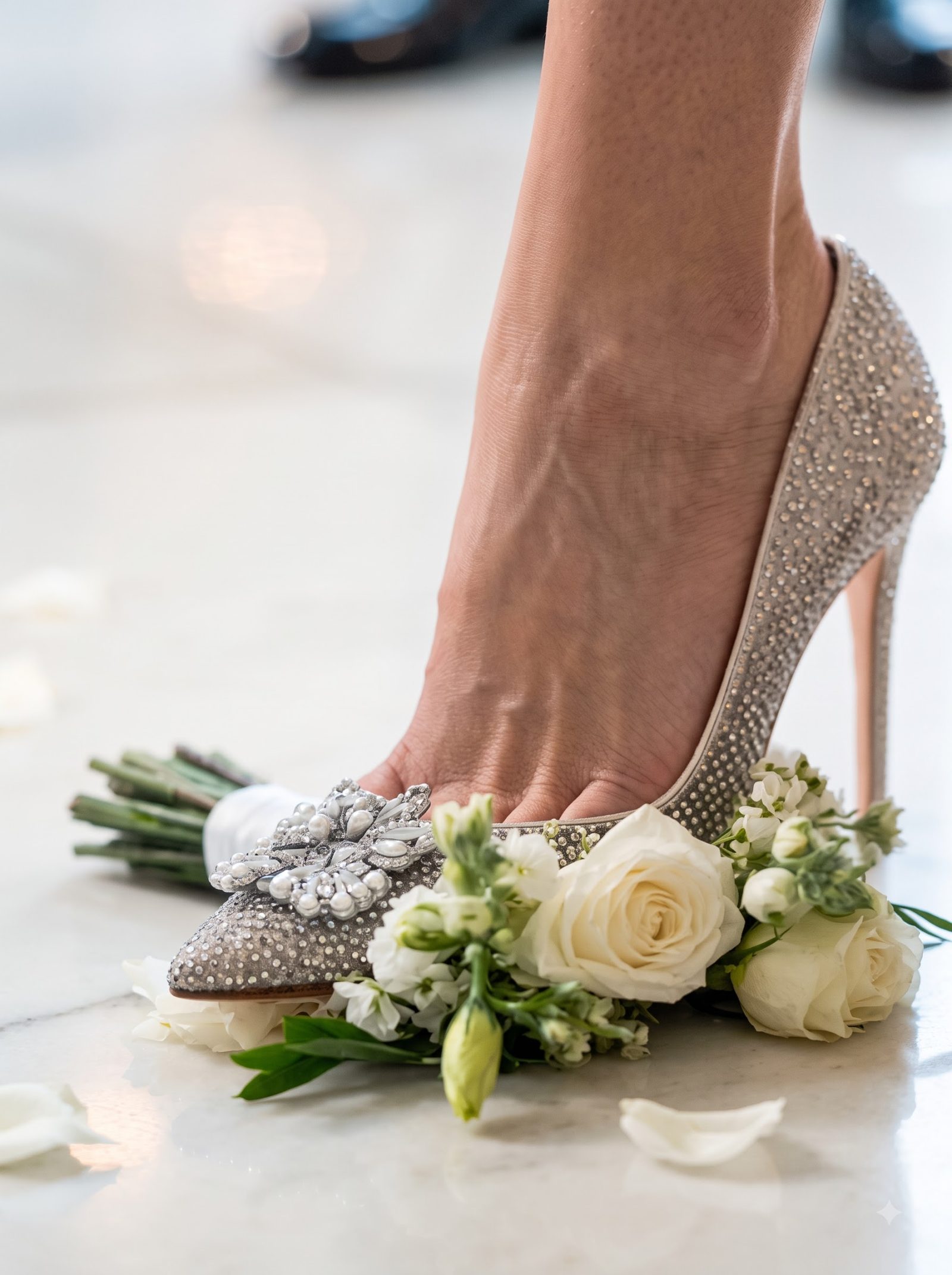 Maura snatches the bouquet Elowen is carrying to her mother’s funeral and crushes the flowers beneath her heel.