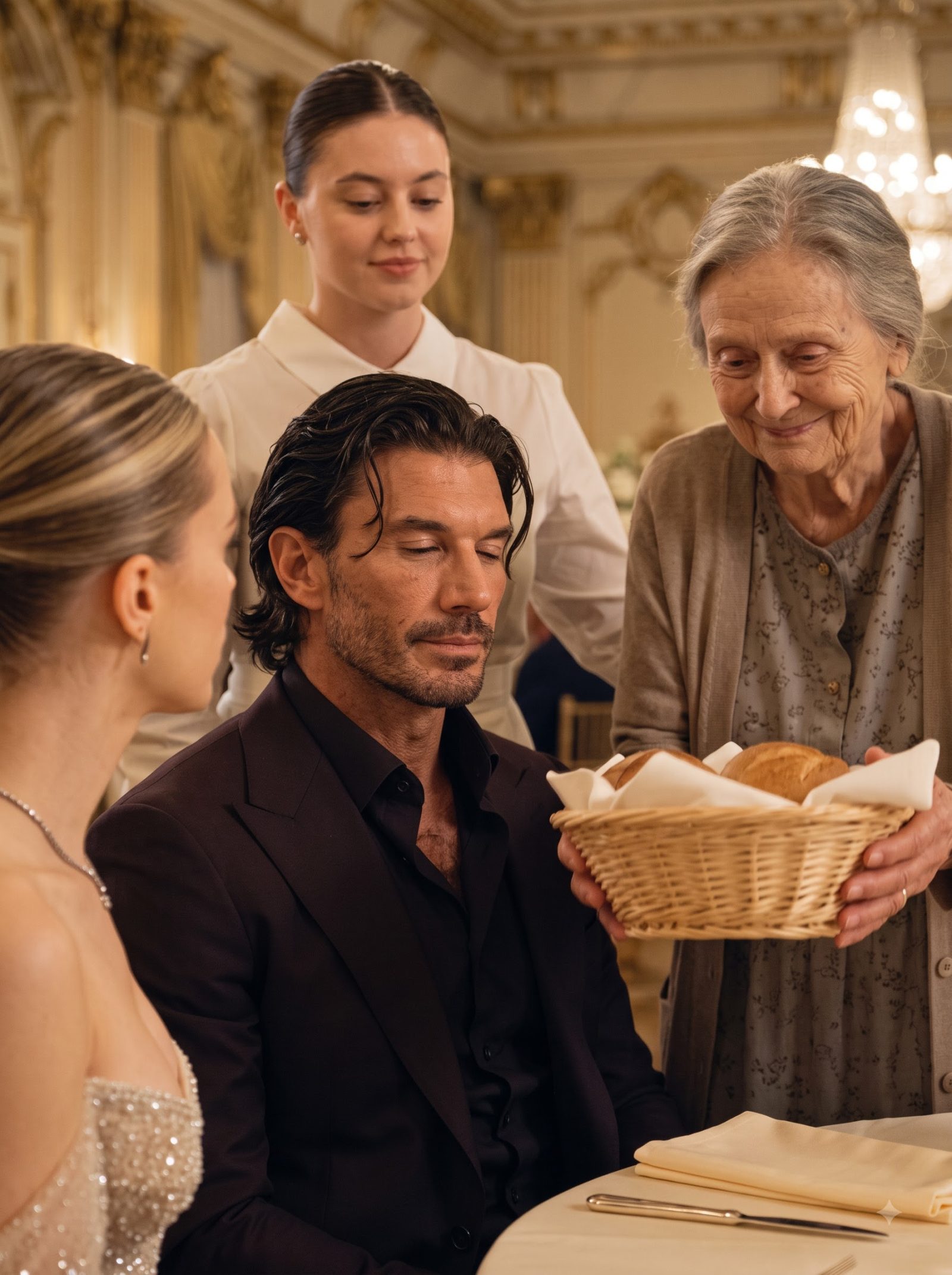 At a crowded charity gala raising money for the children’s home where Gabriel grew up, former cook Martha Collins approached his head table carrying a basket of homemade bread.