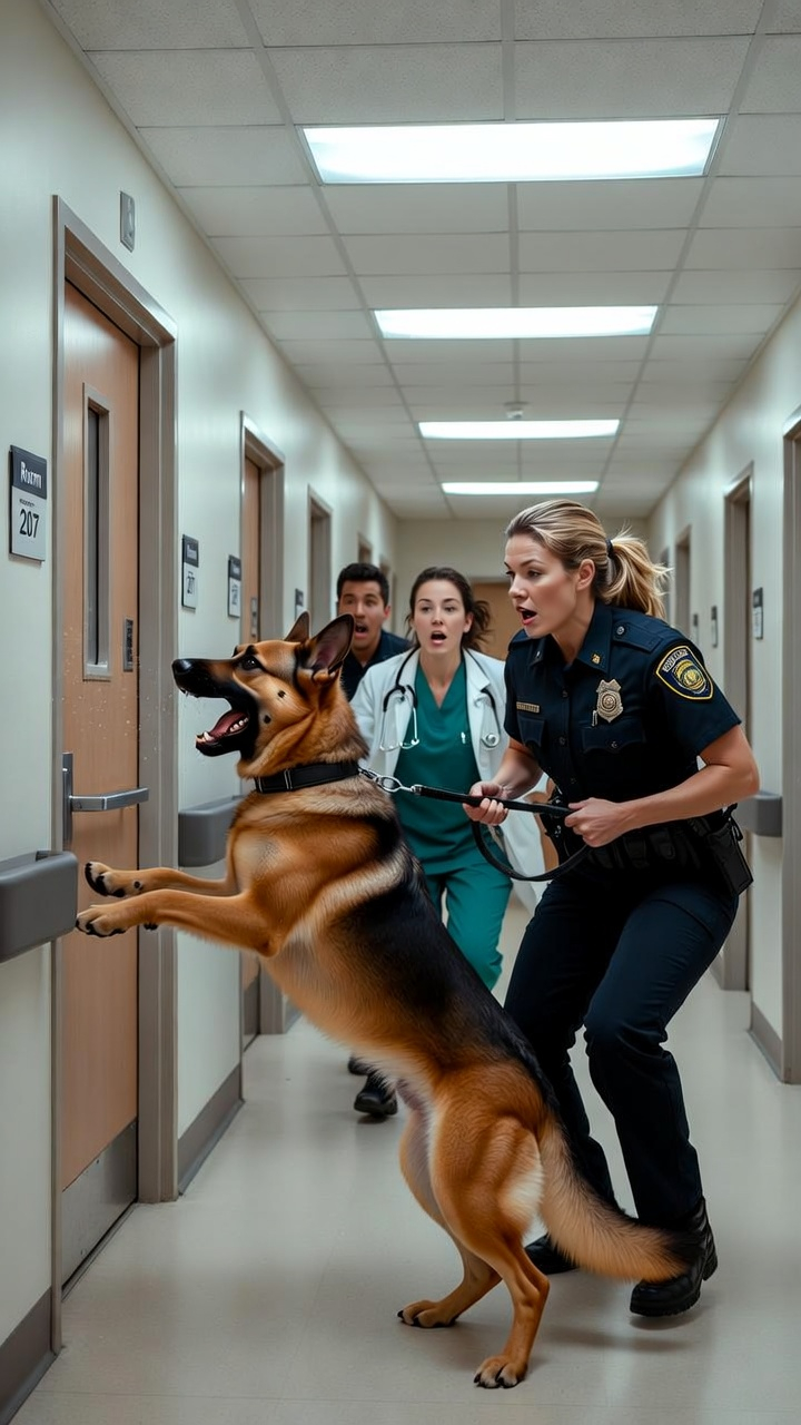 K9 Refused to Leave “Empty” Room 207—What Police Found Inside Shocked Everyone