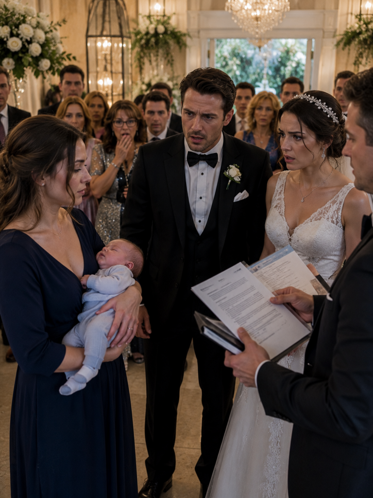 “You Should Come Watch Me Marry the Right Woman.” — My Ex-Husband Called From His Wedding Venue While I Cradled a Newborn He Didn’t Know Existed, But Before the Ceremony Ended, His Entire Life Collapsed