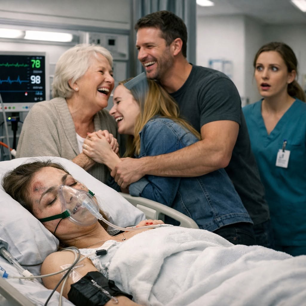She d/i/e/d during childbirth and her husband celebrated. Then the doctor