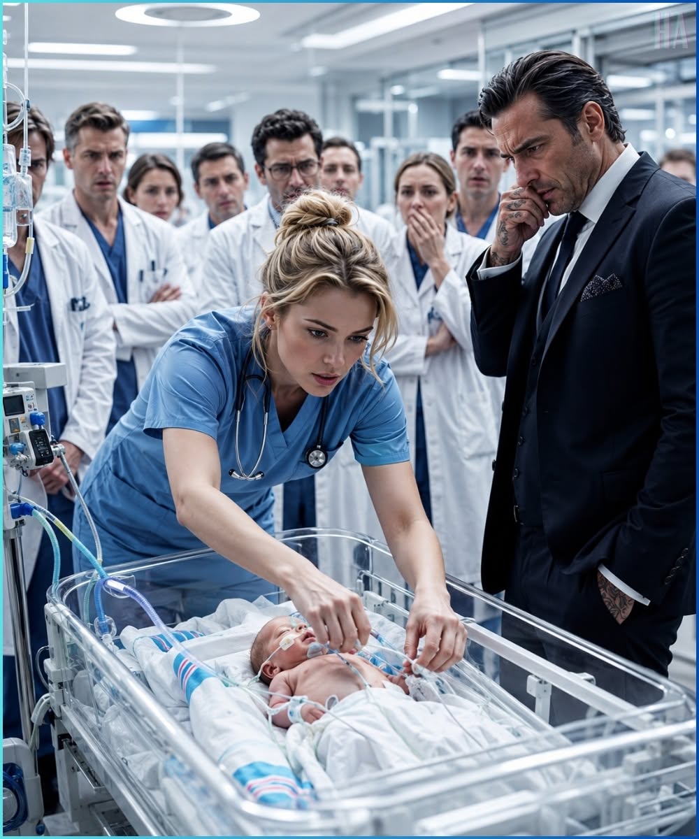 FIFTEEN DOCTORS WATCHED THE MAFIA BOSS’S NEWBORN NEPHEW DIE—THEN THE POOR NIGHT NURSE BROKE EVERY RULE AND MADE THE WHOLE ROOM BEG FOR MERCY