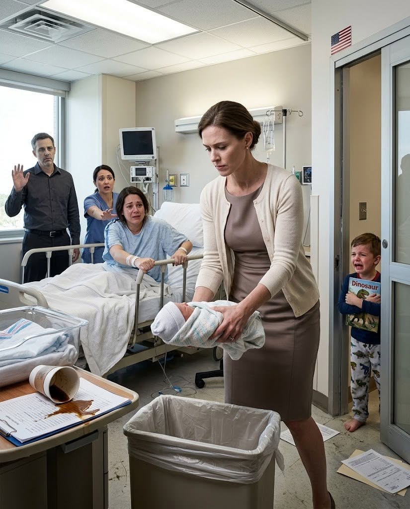 "My Husband's Family Threw My Newborn Baby In The Trash Because She Was Born With Deformities.