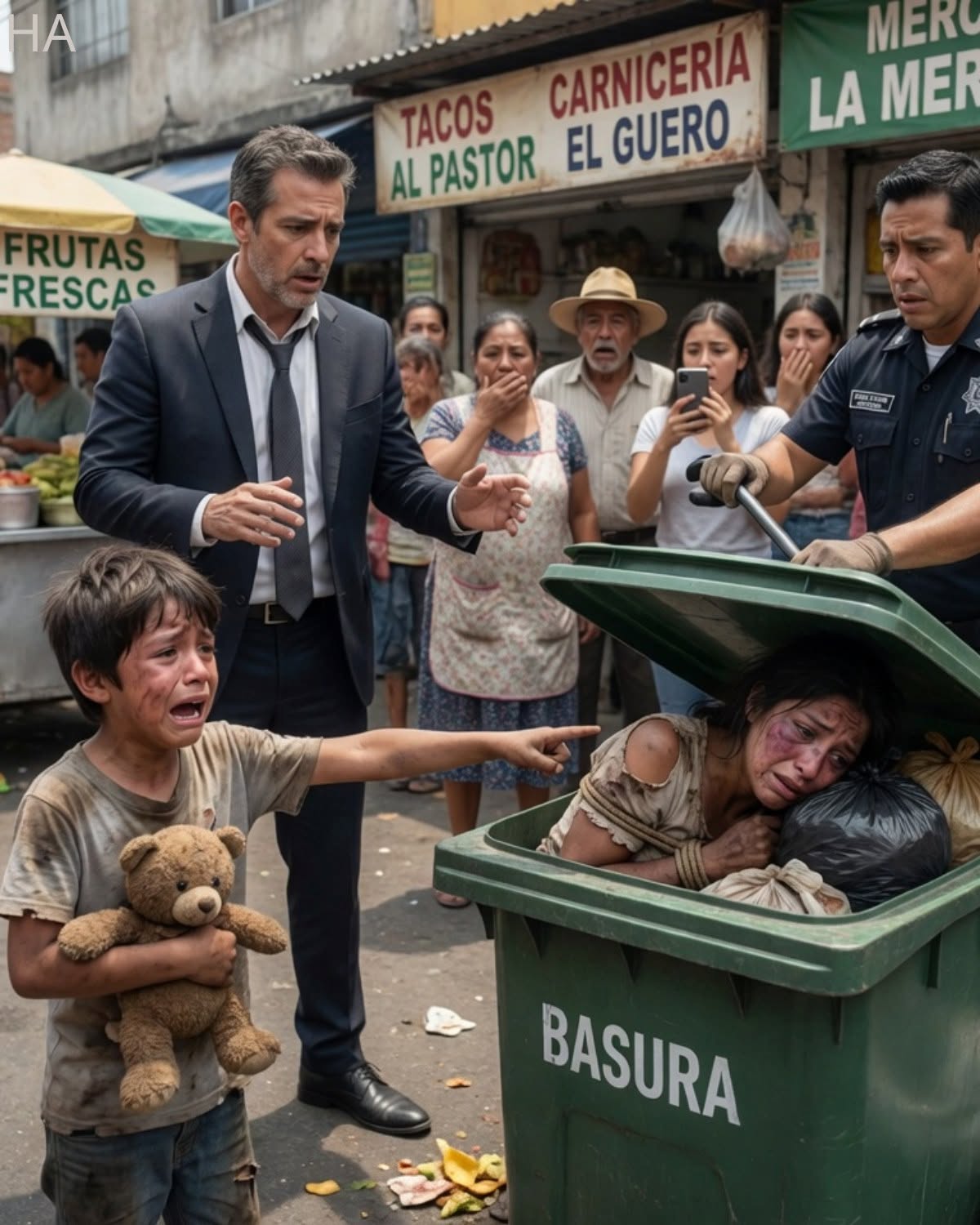 A Little Boy Spent All Night Beside a Dumpster Because He Swore His Mom Was Still Alive Inside… and Only One Stranger Finally Believed Him