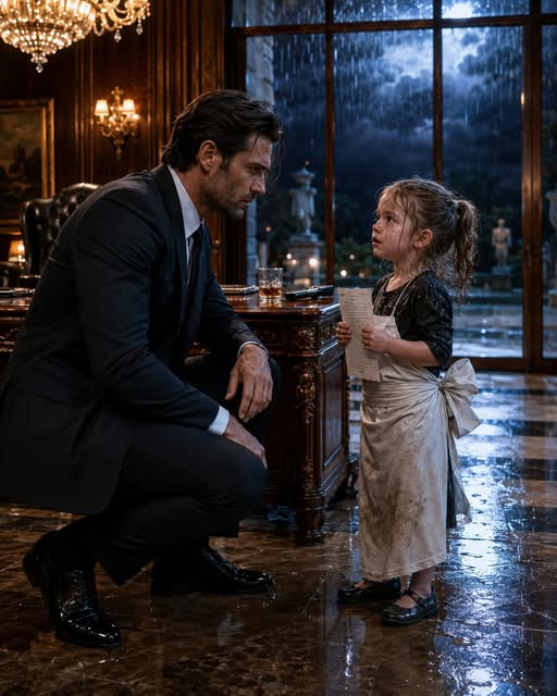 THE MAFIA BOSS FROZE WHEN A LITTLE GIRL WALKED INTO HIS MANSION AND SAID, “MY MOM COULDN’T COME TODAY