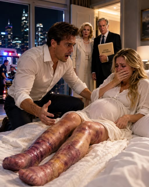 "He lifted the blanket expecting to find proof his pregnant wife had betrayed him.