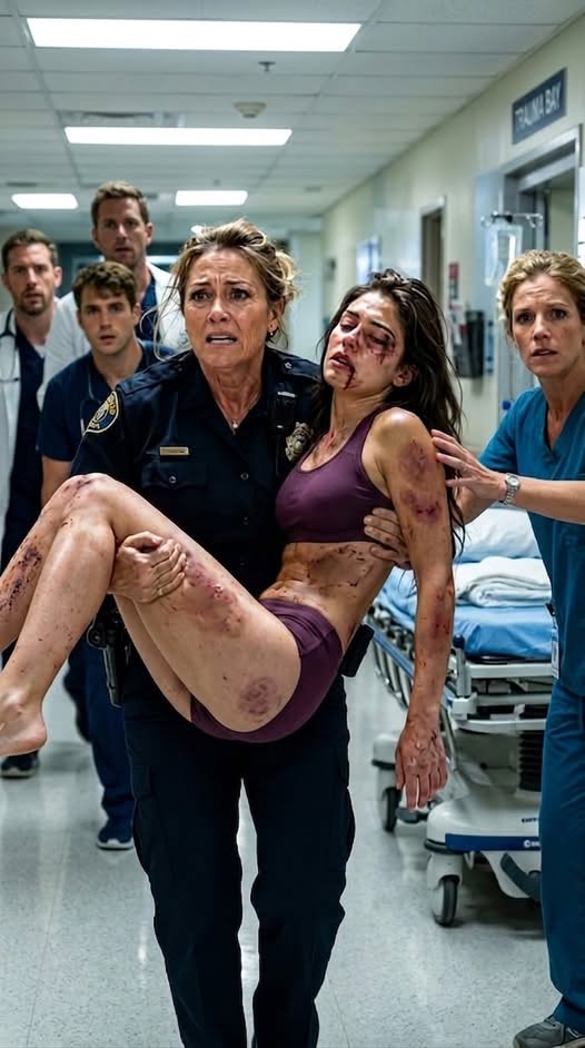 The Woman in the Officer's Arms