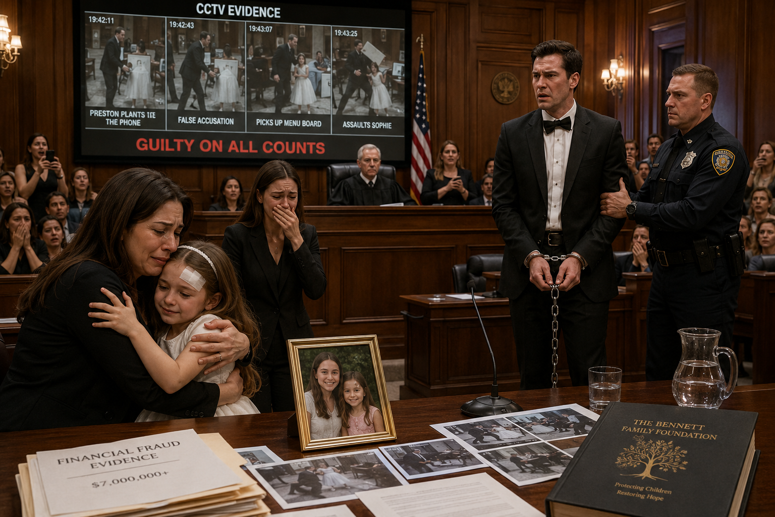 My golden-child brother framed my little girl at his wedding