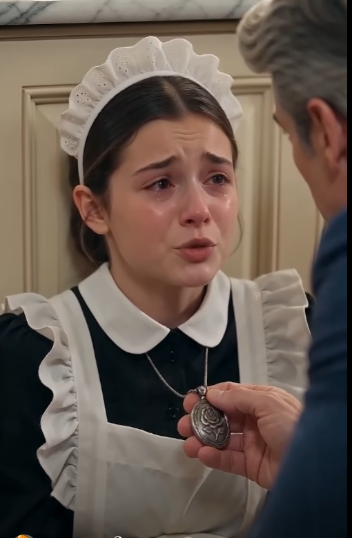 "No one in the mansion was supposed to see her like that. The kitchen was too beautiful for hunger. Cream cabinets gleamed under soft daylight. A crystal chandelier sparkled above the marble island. Expensive plates sat untouched on polished counters. Everything in the room looked clean, perfect, and rich.