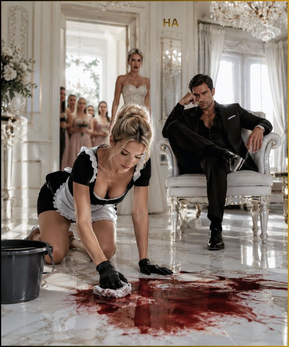 The maid was hired to hide the mafia boss’s blood before the wedding, but her stitches made him cancel the bride who came to destroy him
