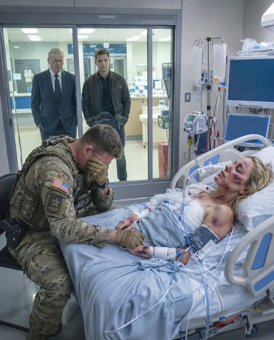 I returned from a Delta deployment and walked straight into the ICU. My wife lay there—so battered I barely recognized her. The doctor lowered his voice. “Thirty-one fractures. Severe blunt trauma. Repeated blows.”
