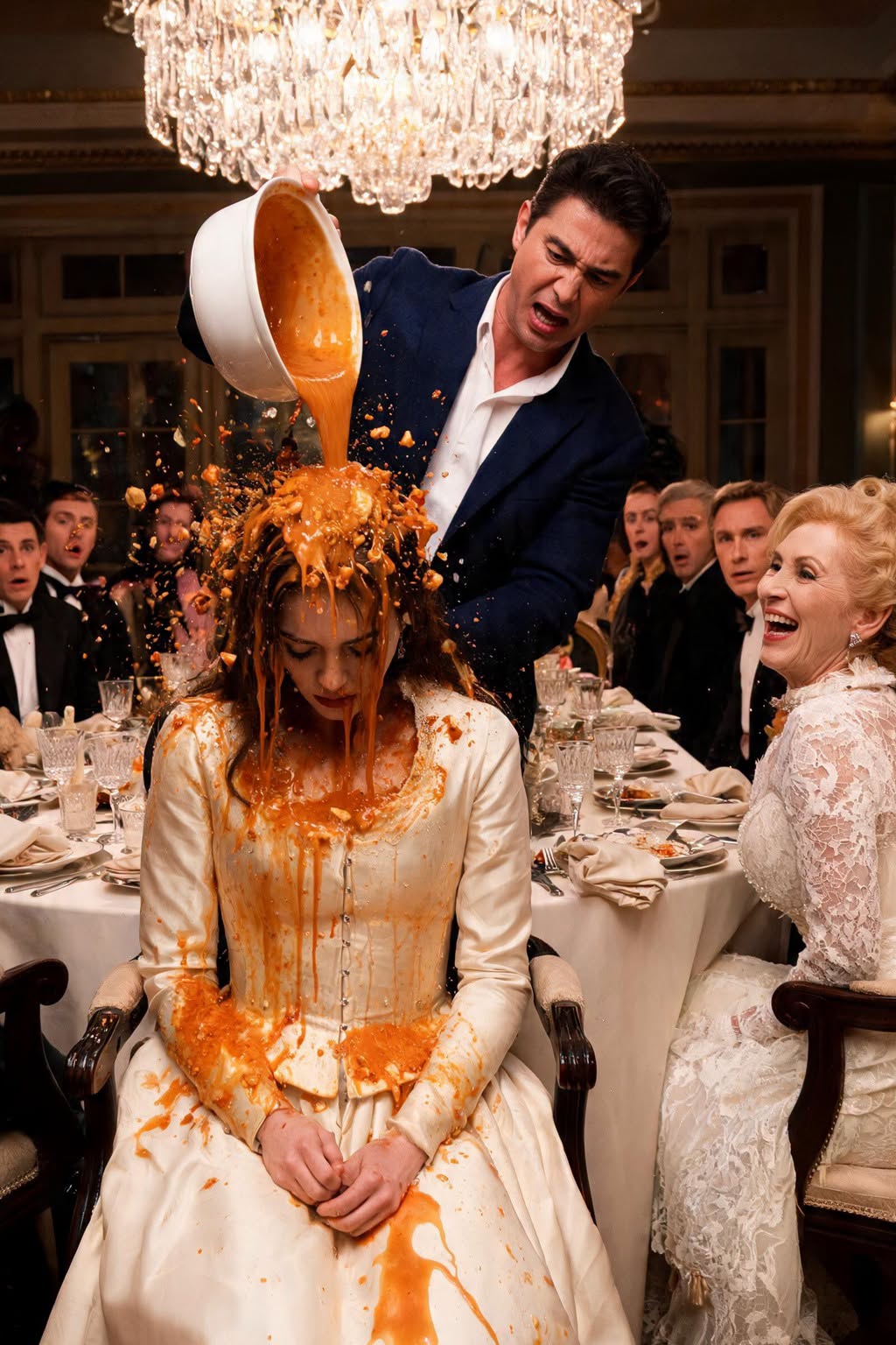 My Husband Poured Boiling Soup Over Me and Gave Me Ten Minutes to Leave—But the Papers in My Hand Exposed His Fraud, Seized His Family’s Mansion, and Turned Their Cruel Dinner Into a Public Reckoning....