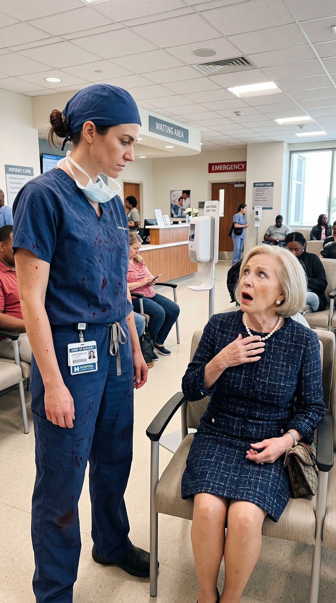 My fiancé’s mother mocked me for being “just a nurse” in front of forty relatives—seven hours later, she was begging me to find the surgeon who had just saved her brother’s life…
