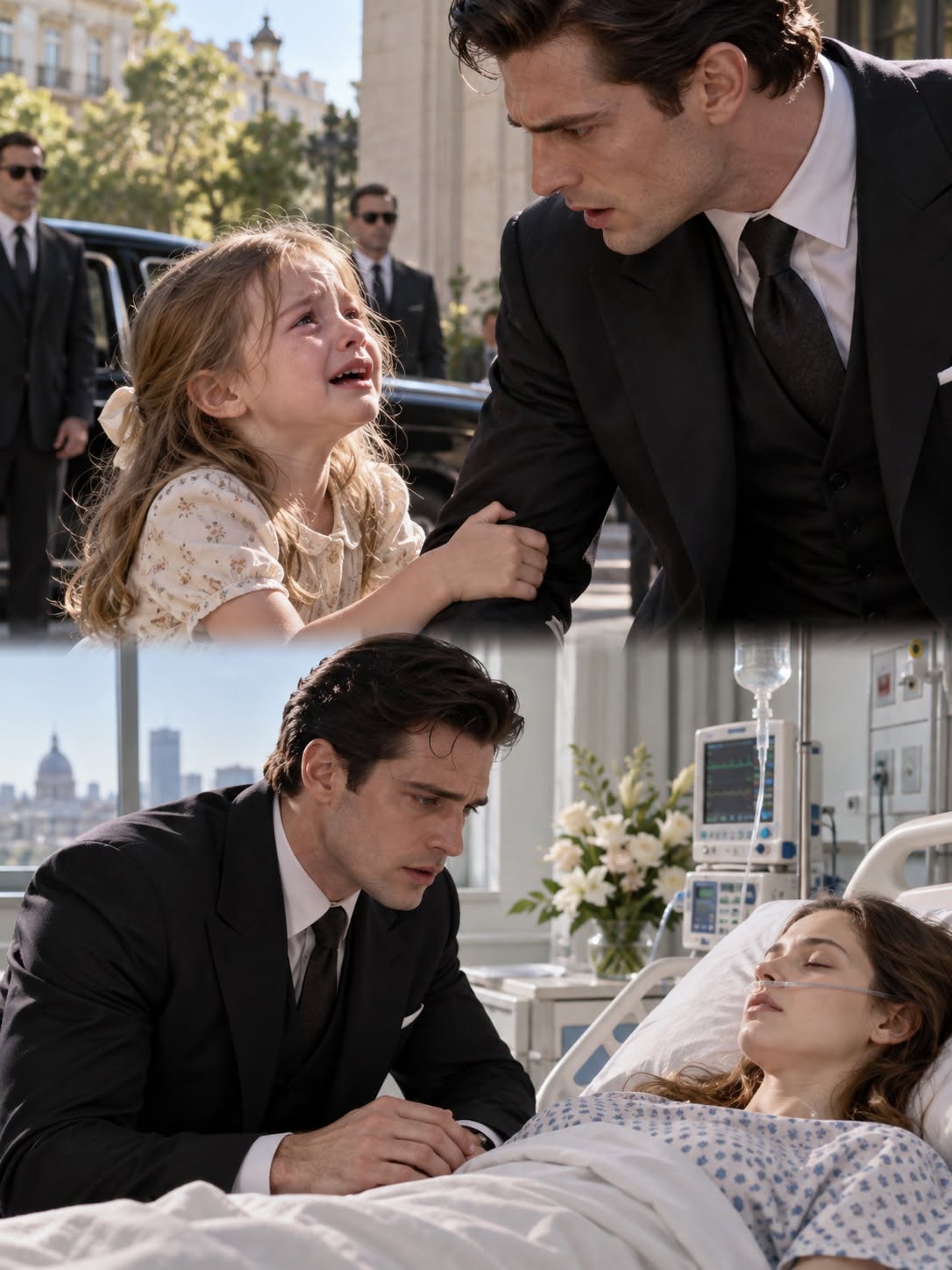 A broke night cleaner collapsed from dangerously low blood sugar inside a billionaire’s tower at 2 AM—but when the feared owner rushed to her side, a six-year-old girl crawled out from behind the reception desk and whispered, “Sir… my mom won’t wake up.”
