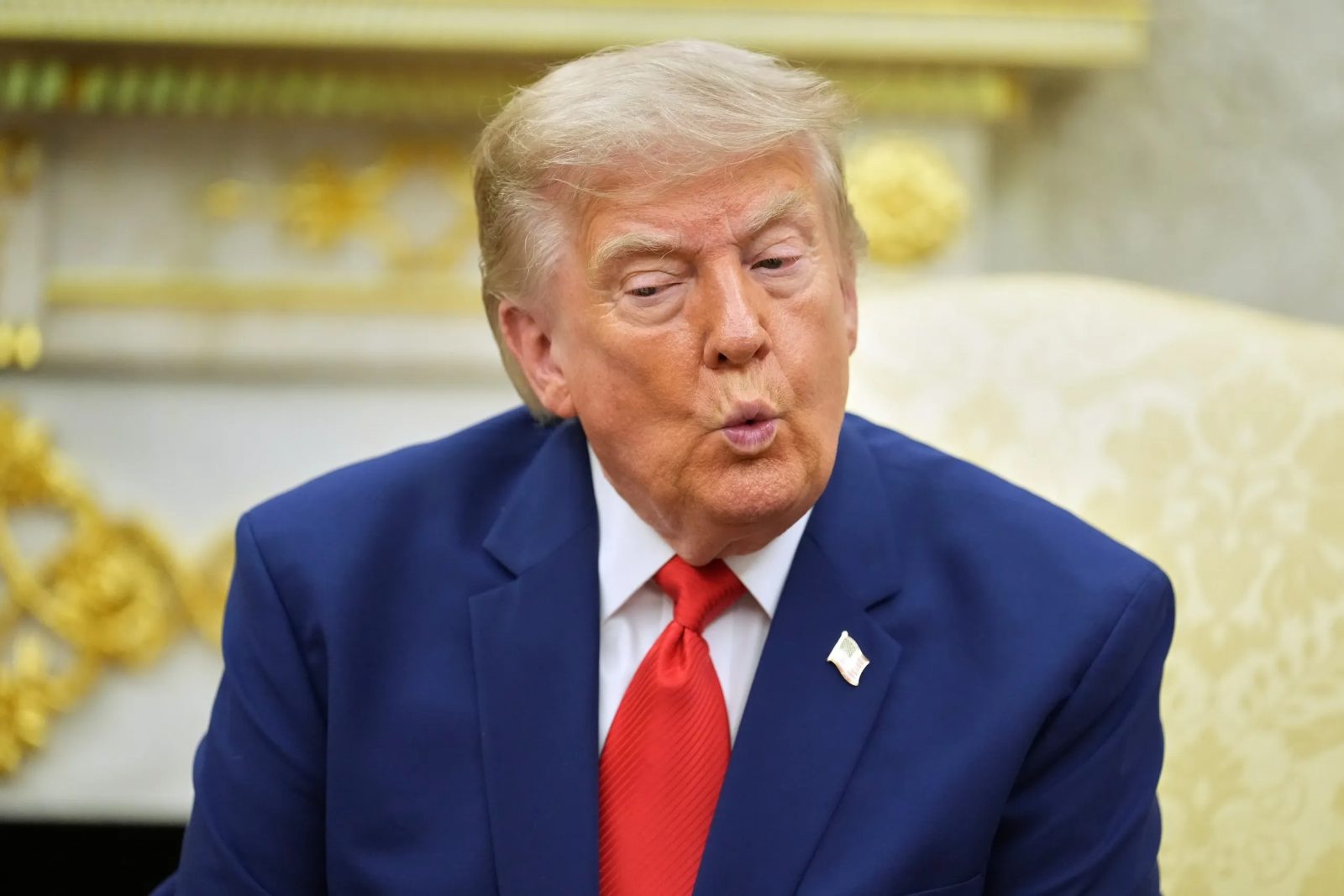 TRUMP WITH TEARS IN HIS EYES  DELIVERS A HEARTBREAKING  ANNOUNCEMENT...