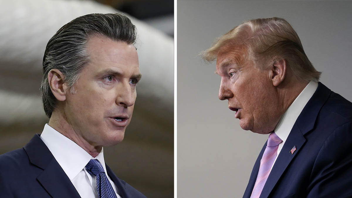 NEWSOM CALLS FOR 25TH AMENDMENT TO BE INVOKED AGAINST TRUMP