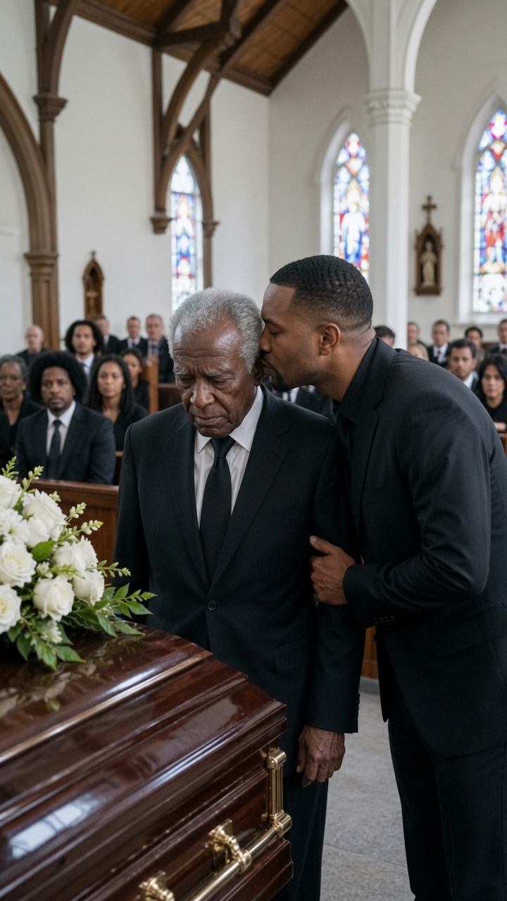 At my daughter's funeral, my son-in-law leaned in and quietly said, "You have 24 hours to leave my house."