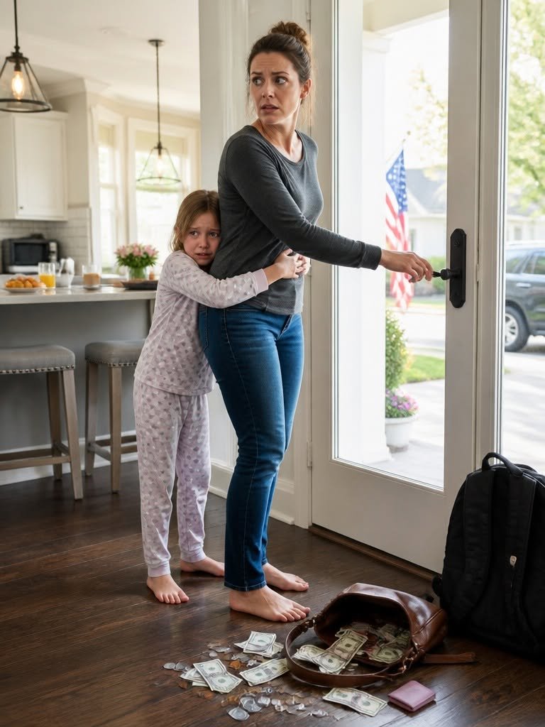 My husband had just left on a 'business trip' when my six-year-old daughter whispered, 'Mommy…