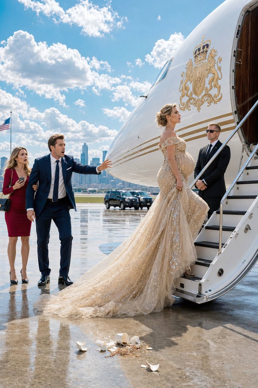 He Chose His Young Secretary Over His Pregnant Wife, Called Their Unborn Son "An Inconvenience," Then Watched Her Board A Royal Private Jet To Paris...