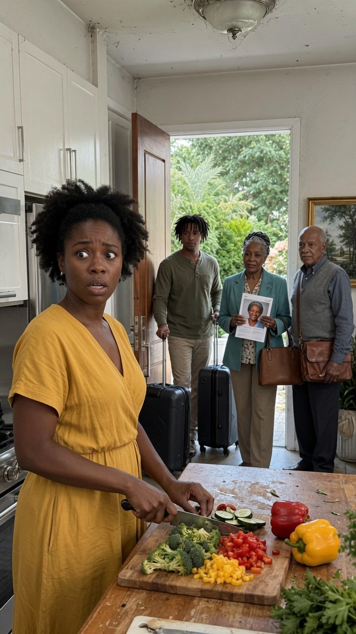"Starting today, this house isn't just yours anymore.