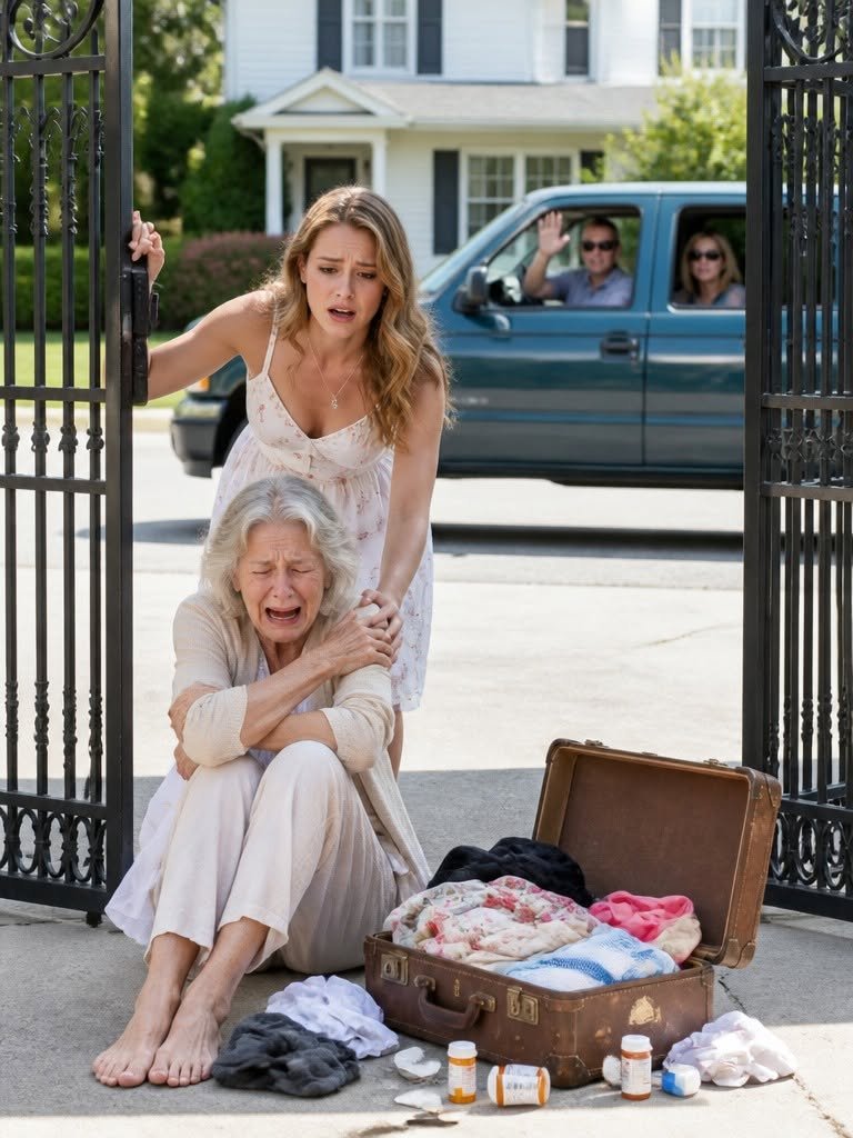 They Left My Grandmother with Alzheimer's at My Door and Said, "Now She's Your Problem." While they drove away making excuses, I sat her down, checked her battered suitcase, and stayed silent...