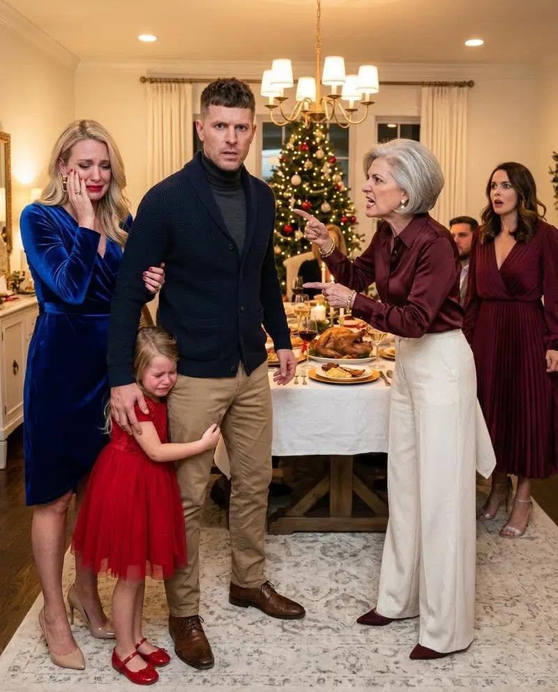 At Christmas dinner, my sister-in-law ins:ulted my wife until the argument exploded.