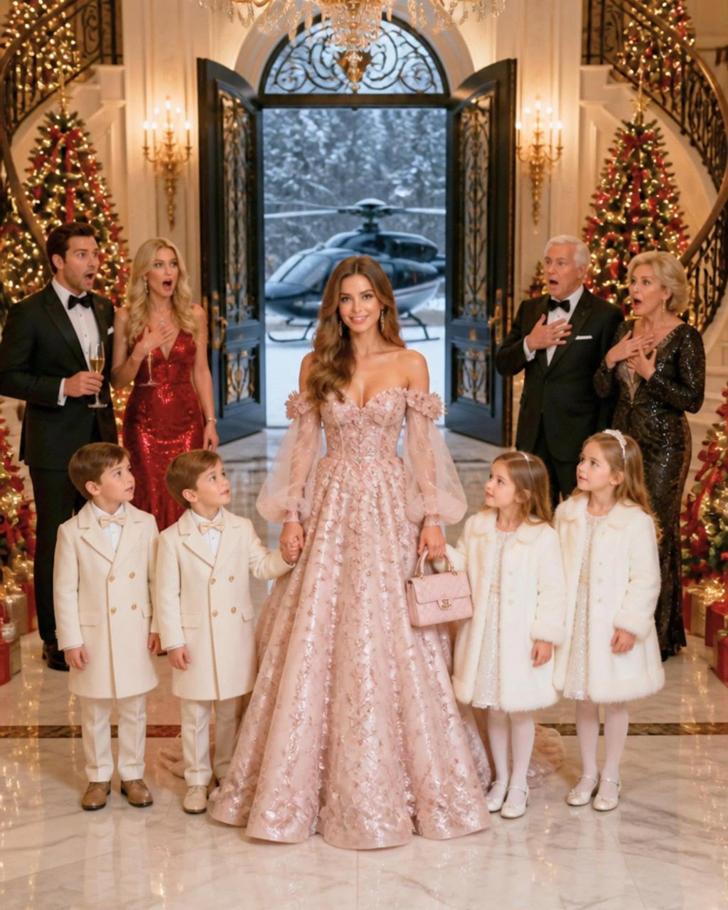 Eight Years After Walking Away From His Pregnant Wife, He Invited Her to Christmas Dinner Expecting to Humiliate Her.