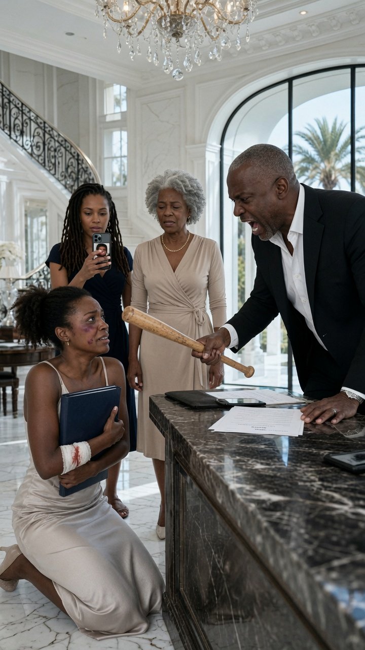 "Sign it right now, or I'll break your other arm!" my father shouted after b:eati:ng me to force me to give up my grandmother's inheritance.