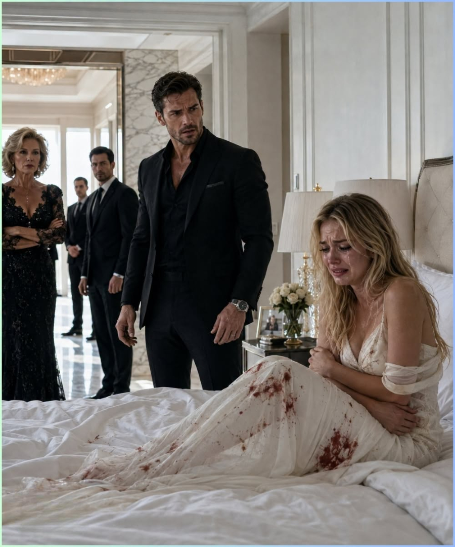 The Mafia Boss Found Her Crying in His Bed, but the Blood on Her Dress Started a War Inside His Own Home