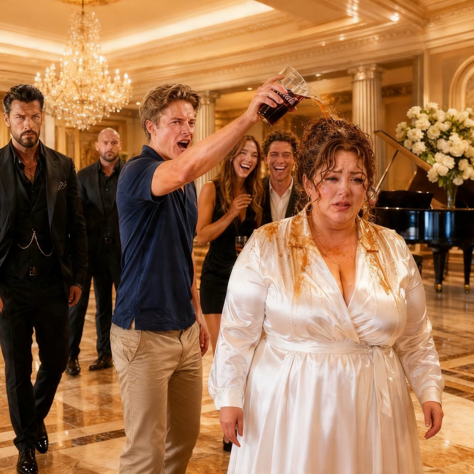THE NIGHT THEY DRENCHED THE MAFIA KING’S HIDDEN WIFE—AND AWAKENED A WAR ONLY HER HEART COULD STOP