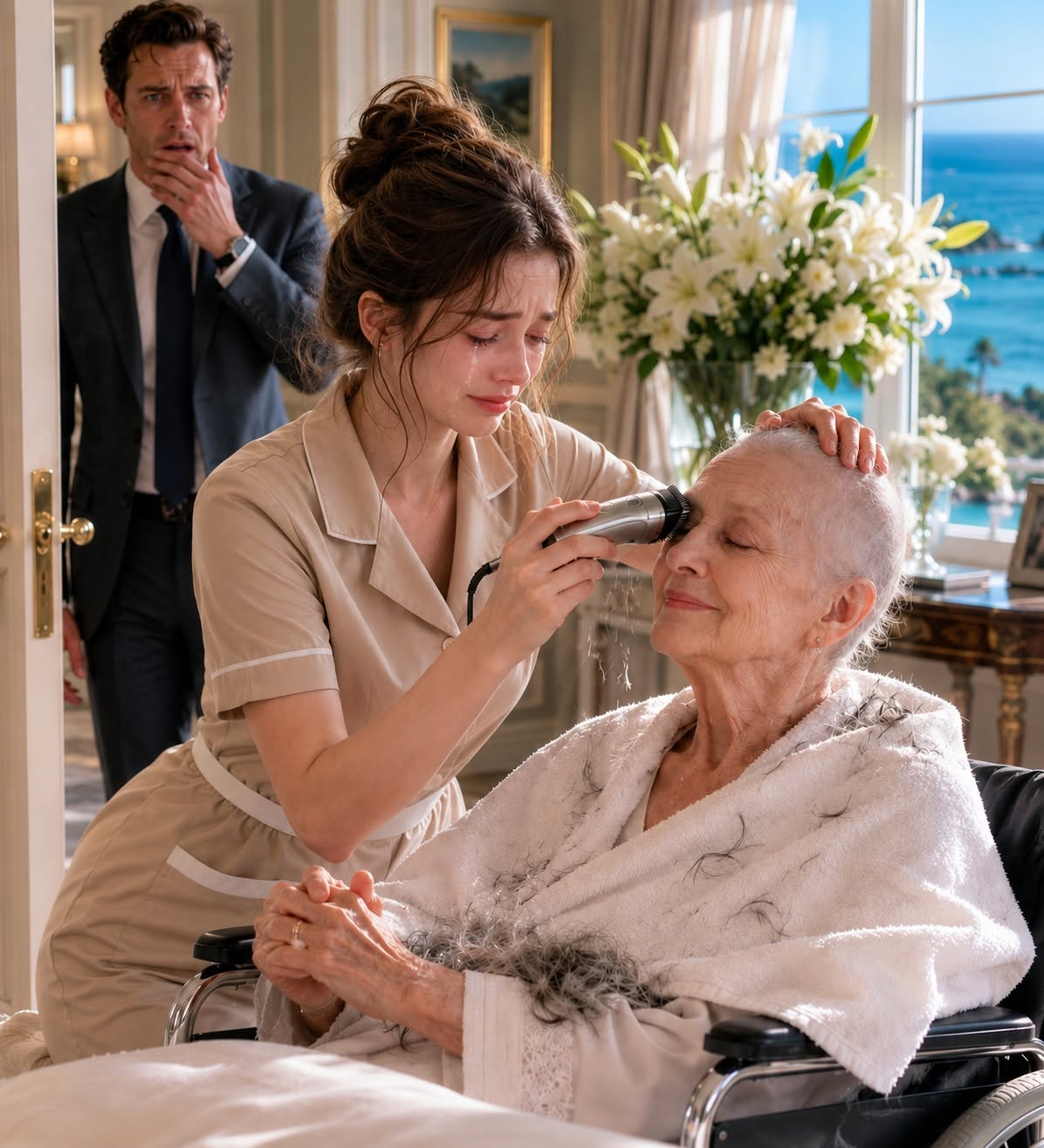 The Billionaire Thought His Maid Only Cleaned His Mansion—Until His Dying Mother Revealed the Heartbreaking Truth He Never Saw Coming