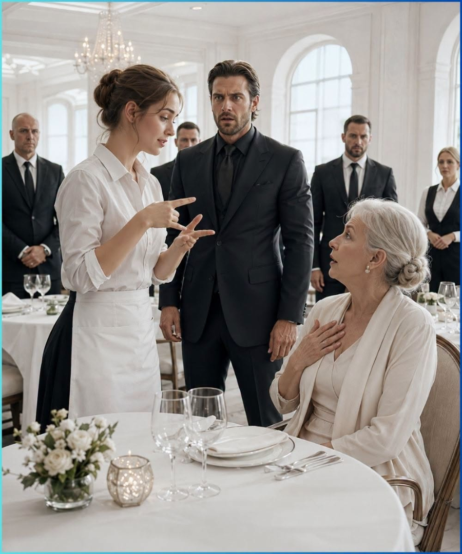 The Shy Waitress Signed One Sentence to the Mafia Boss’s Deaf Mother and Forced the Most Feared Man in Providence to Hear a Truth He Had Ignored for Twenty Years