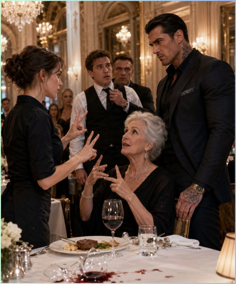 The Shy Waitress Signed to the Mafia Boss’s Deaf Mother, and the Man Everyone Feared Did Something No One Expected